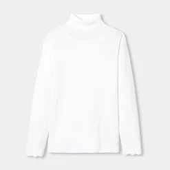 Girl turtleneck sweater