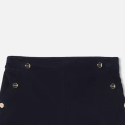 Girl velvet shorts