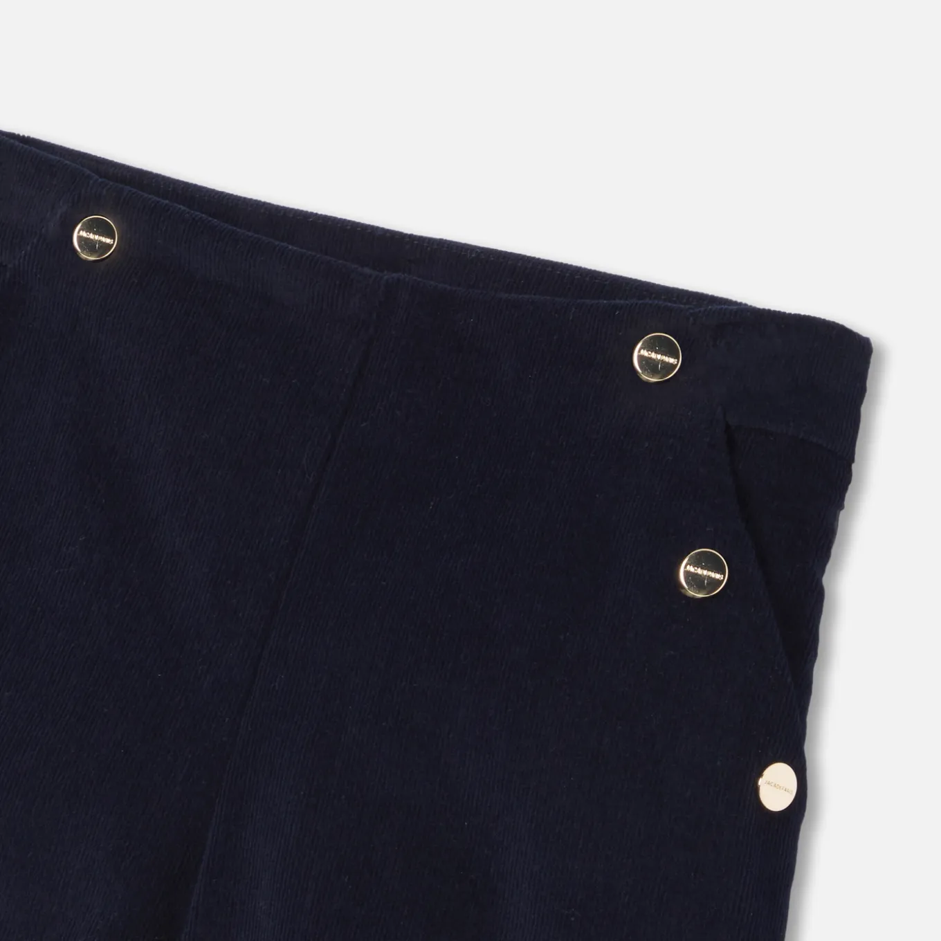 Girl velvet shorts