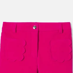 Girl wide-leg corduroy trousers