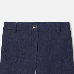 Girl wide-leg jeans