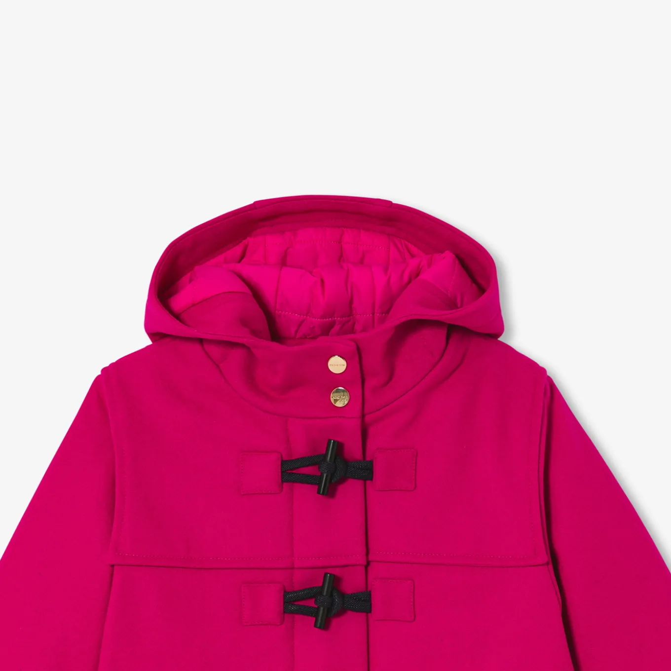 Girl wool duffle-coat