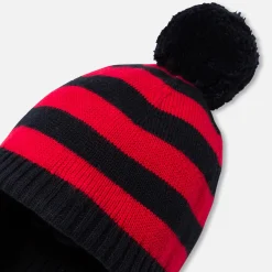 Striped baby hat