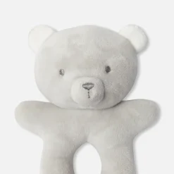 Velvet teddy bear rattle